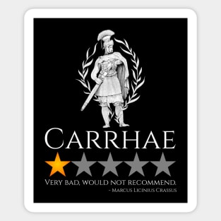 Ancient Rome History Meme - Battle Of Carrhae Sticker